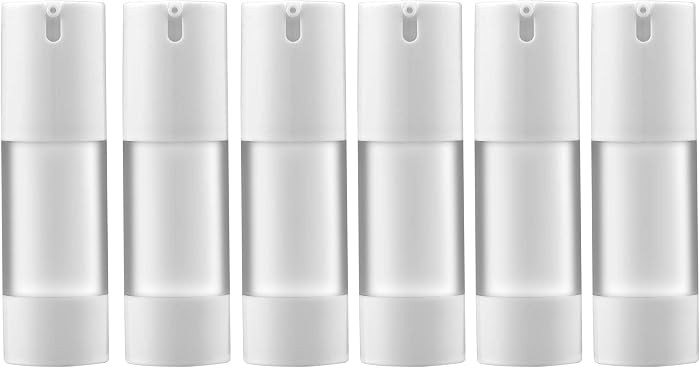 LONGWAY 1 Oz (30ML) Empty Refillable Airless Pump Bottle,Travel Foundation Containers,Airless Cos... | Amazon (US)