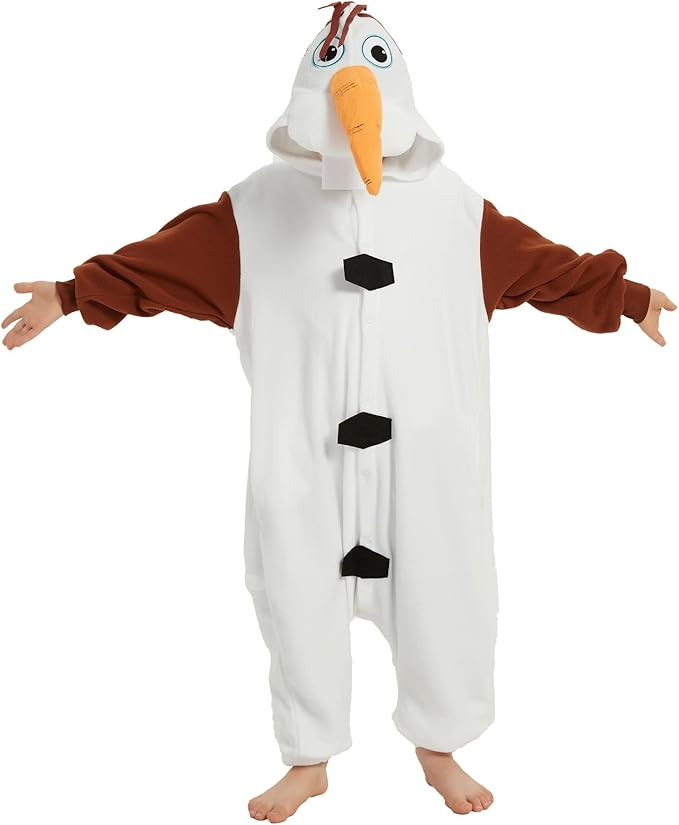 SWEETXIN Unisex Kids Cartoon Onesie Pajamas Christmas Halloween Cosplay Jumpsuit Costume | Amazon (US)