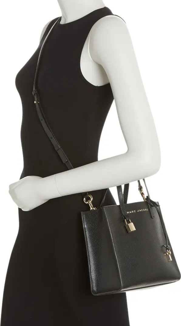 Mini Grind Coated Leather Tote | Nordstrom Rack