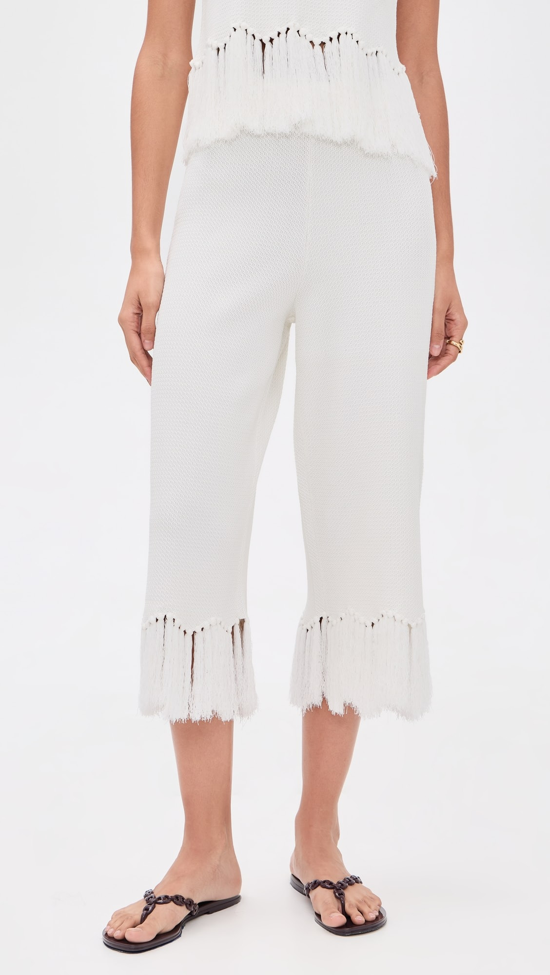 Fringe Detailed Knit Pants | Shopbop