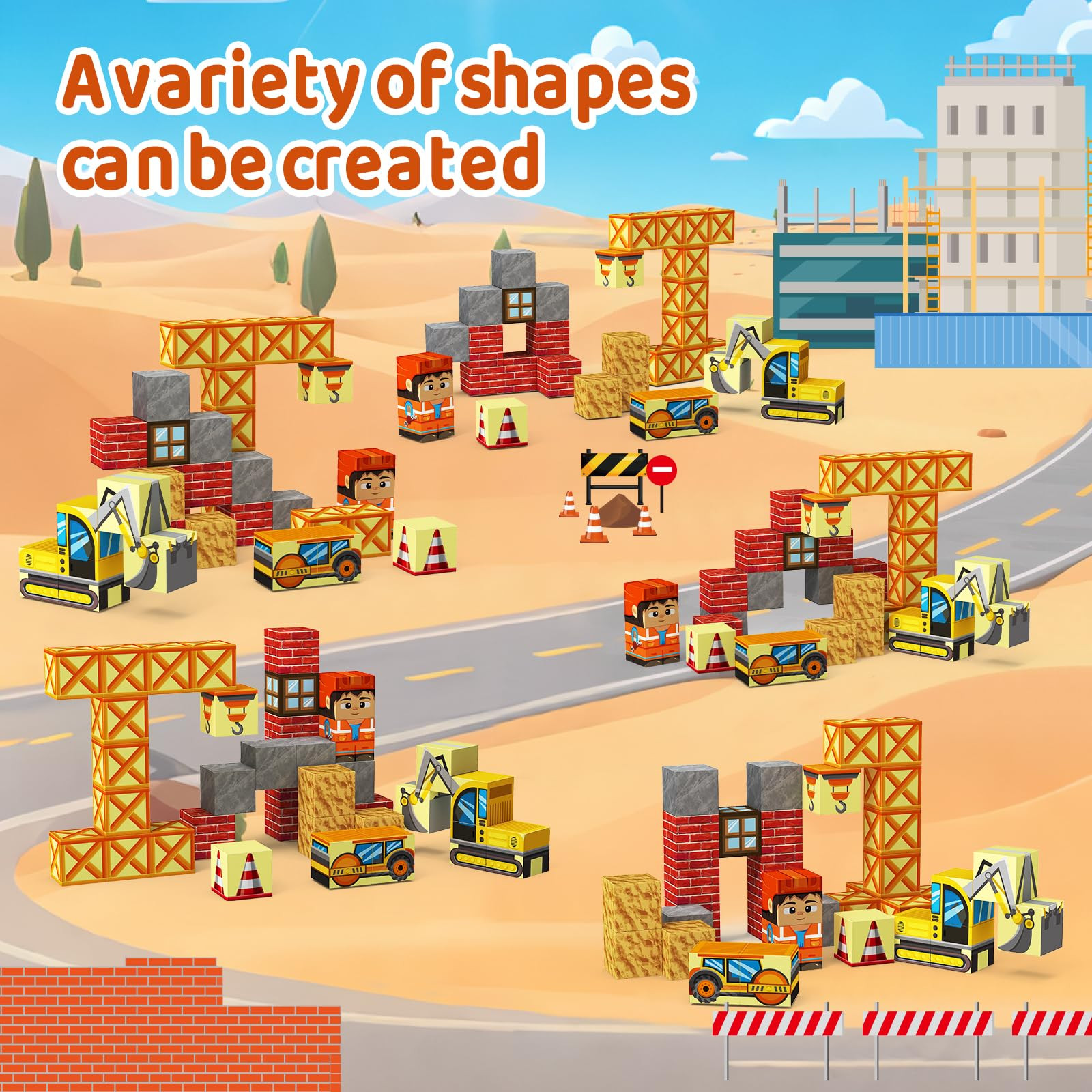 Magnetic Blocks with Magnet Box-35PCS Magnet Cubes, Magnetic Tiles Kids Build Cubes Travel Game T... | Amazon (US)