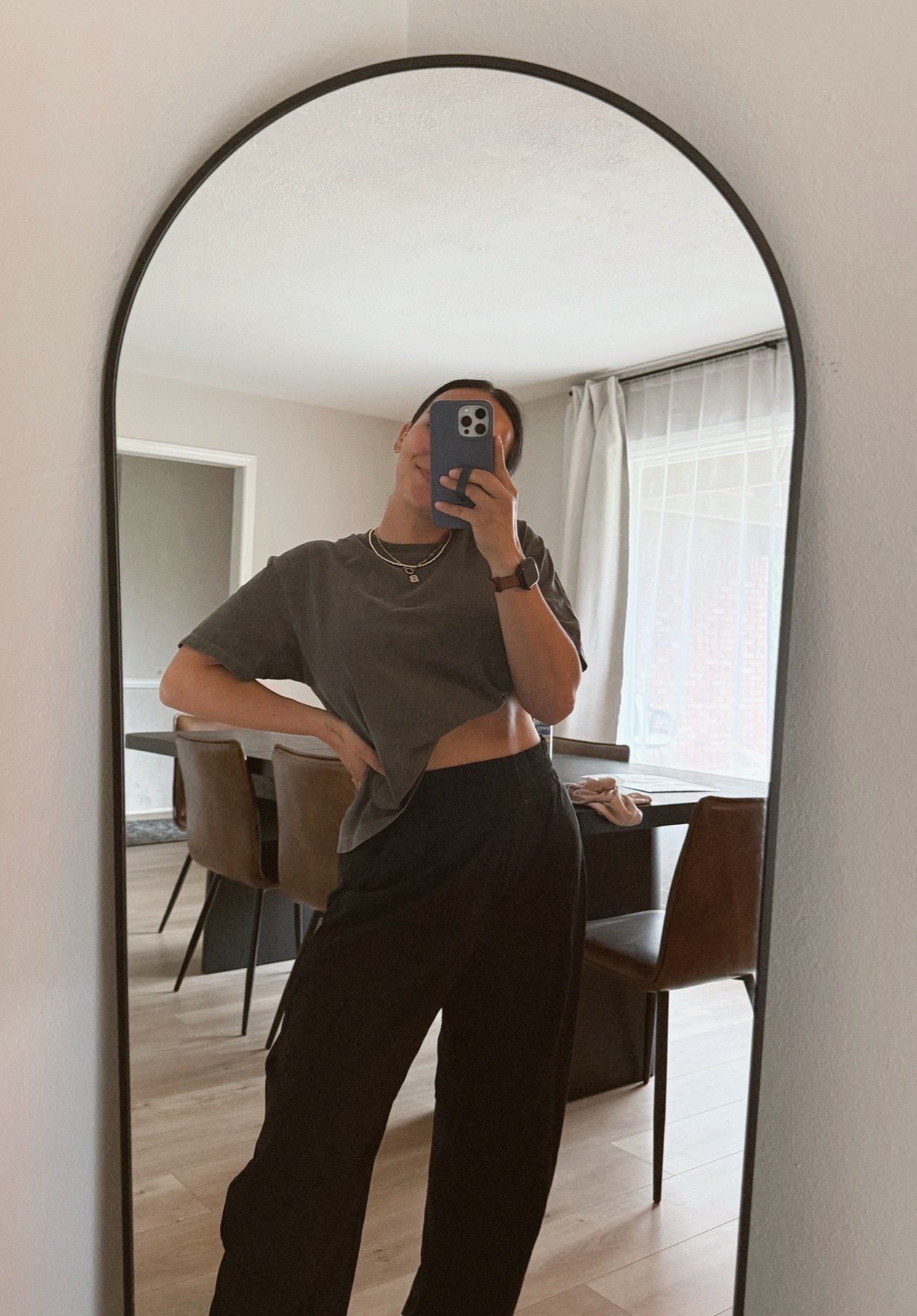 Outfit on repeat 🔁 
Top- small
Bottoms- medium petite 

Barrel pants | oversized tee | casual outfit | travel outfit

#LTKootd #LTKPetite #LTKmomlife