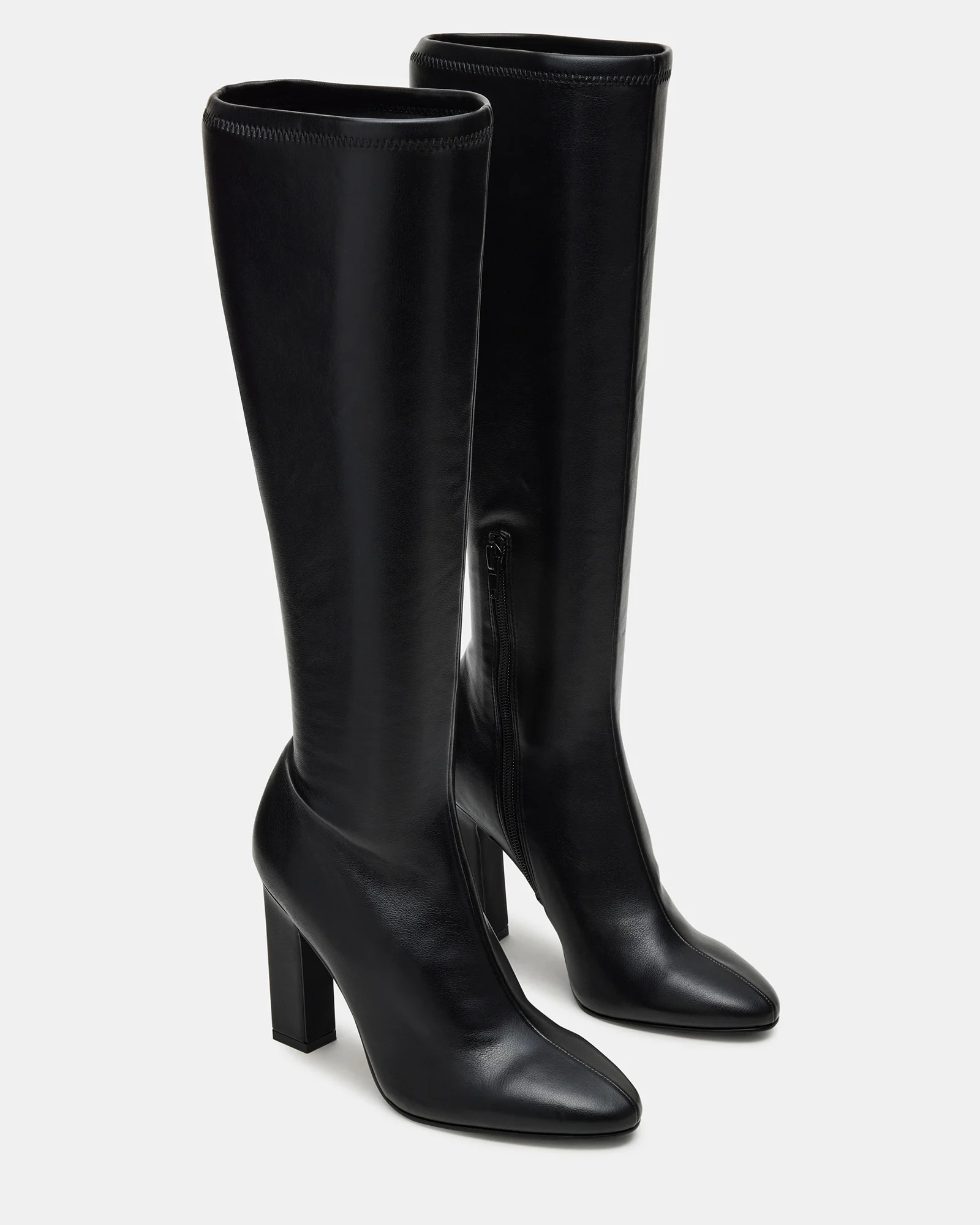 ARIA Black Wide Calf Knee-High Women's Boot | Steve Madden (US)