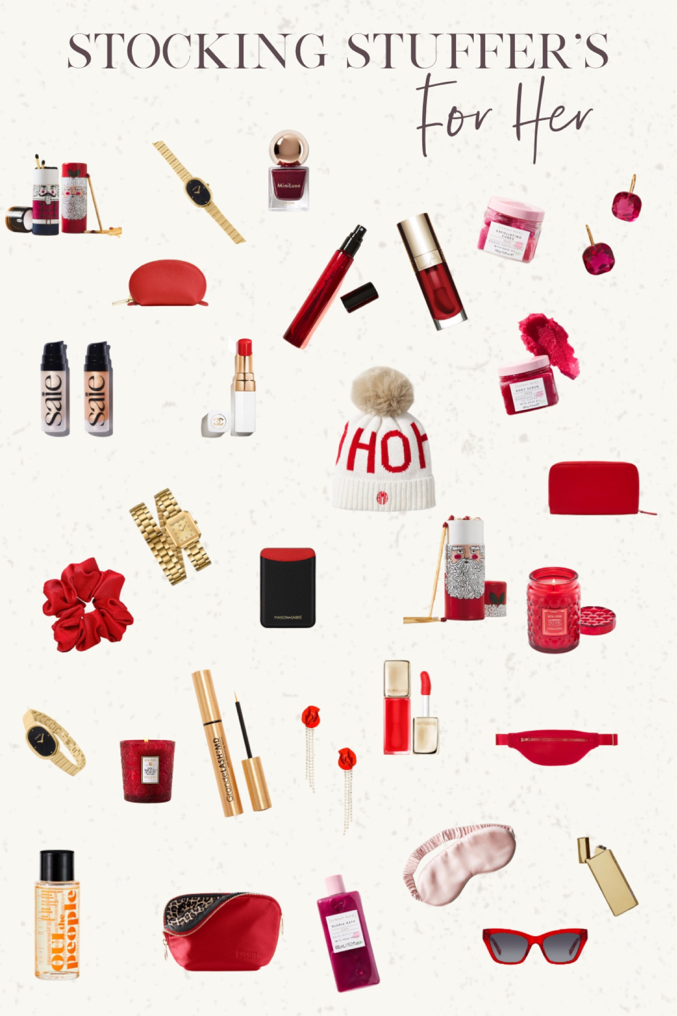 Looking for the perfect stocking stuffers? 🎁✨ Whether you're shopping for yourself or the women in your life, I've got you covered with luxe finds and affordable must-haves! From skincare essentials to cozy winter accessories, the picks in this gift guide are sure to impress. Shop everything in my bio! #StockingStuffers #GiftGuide #HolidayFavorites #LTKGiftGuide 

#LTKBeauty #LTKHome #LTKSeasonal