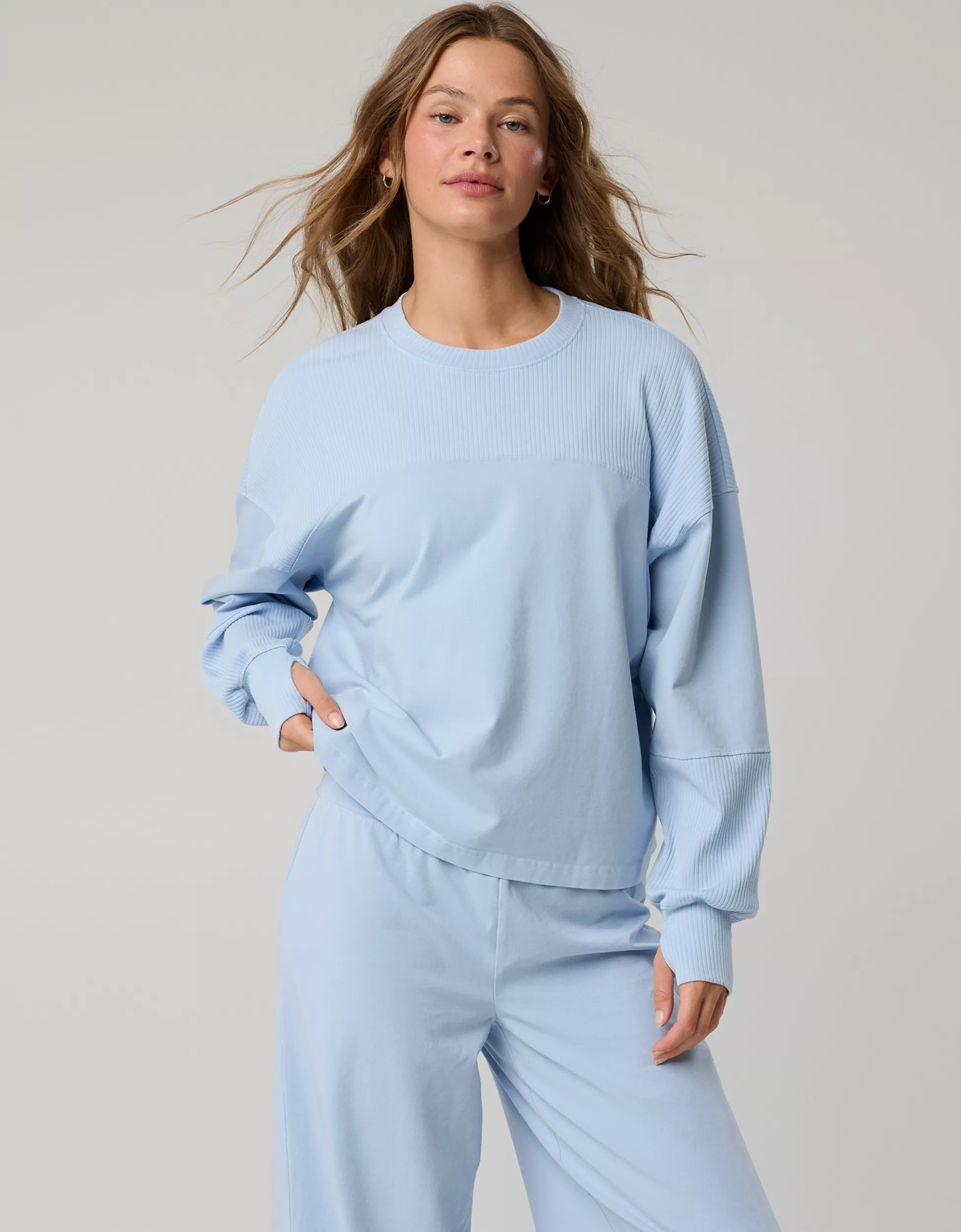 OFFLINE By Aerie OG Cotton Crewneck T-Shirt | Aerie