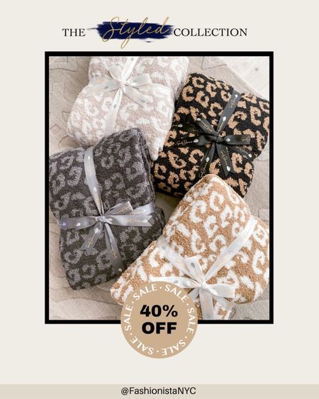 Barefoot Dreams look alike Leopard Blanket on SALE for 40% OFF 🎄🎄 Great Gift 🎁 
Christmas Decor - Christmas Gift - Blanket - Sold in multiple color choices 

Follow my shop @fashionistanyc on the @shop.LTK app to shop this post and get my exclusive app-only content!

#liketkit #LTKsalealert #LTKSeasonal #LTKunder100 #LTKU #LTKHoliday #LTKU #LTKSeasonal #LTKhome #LTKsalealert
@shop.ltk
https://liketk.it/3VBvP