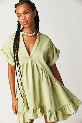 Agnes Denim Dress | Free People (Global - UK&FR Excluded)