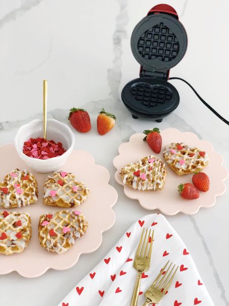 The easiest and cutest Valentine’s Day breakfast is to get a roll of Pillsbury cinnamon rolls and warm the chilled dough this $10 waffle maker. Such a fun memory making activity for your kids or loved one  

#LTKkids #LTKSeasonal #LTKGiftGuide
