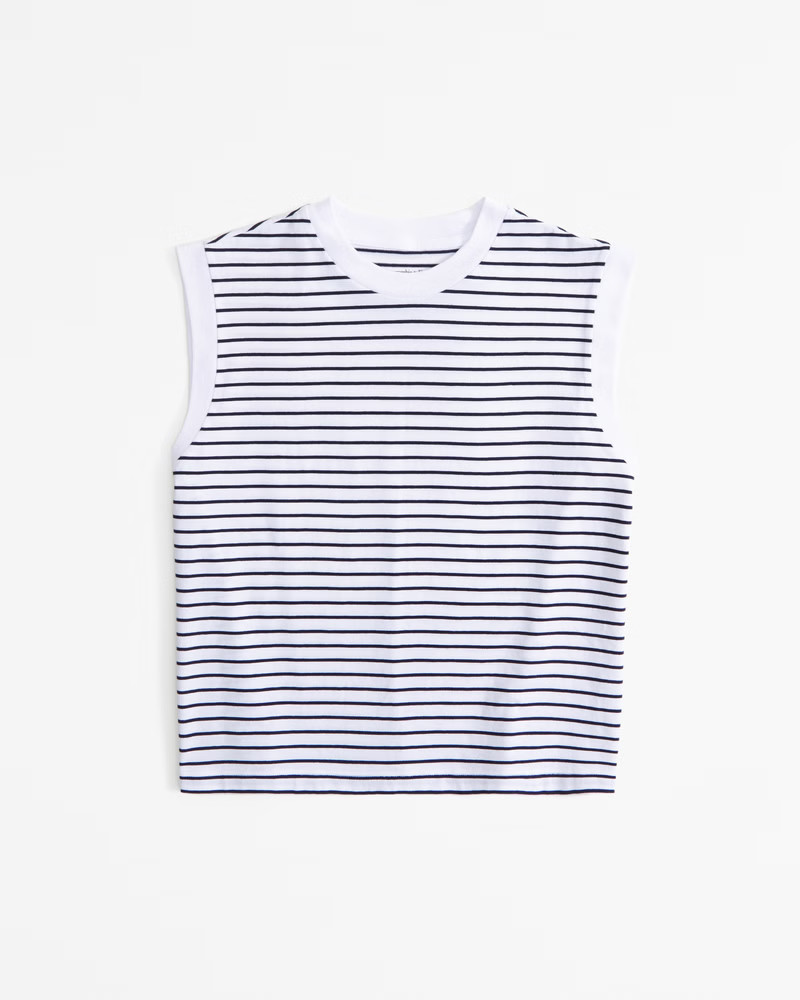 Premium Polished Easy Tank | Abercrombie & Fitch (US)