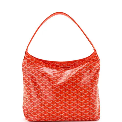 Pre-Owned Goyard Boheme Hobo Coated Canvas in Orange at Nordstrom, Size Medium | Nordstrom