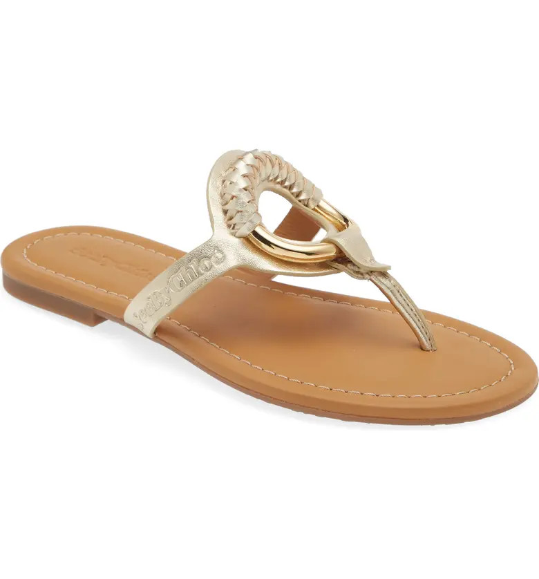 Hana Metallic Flip Flop (Women) | Nordstrom