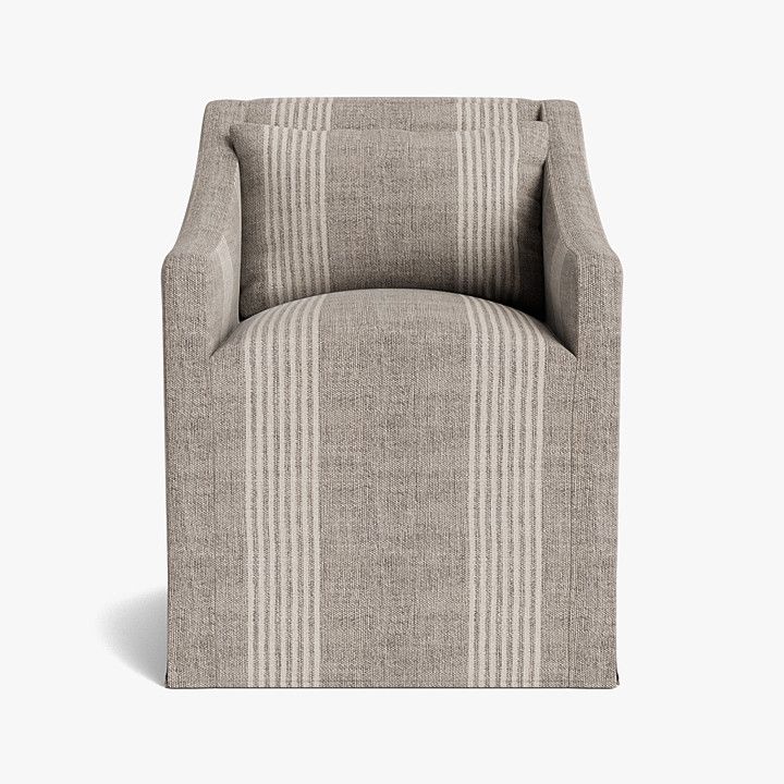Olivier Slipcover Dining Arm Chair | McGee & Co.