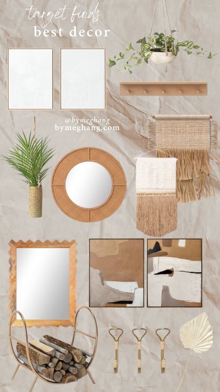 The prettiest home decor round up! All of these options are super affordable and perfect to give your home a little update for fall. I’m loving the neutral boho home decor vibe. Snag these items now for 20% off with the target circle sale going on now! 

#LTKsalealert #LTKhome #LTKSeasonal