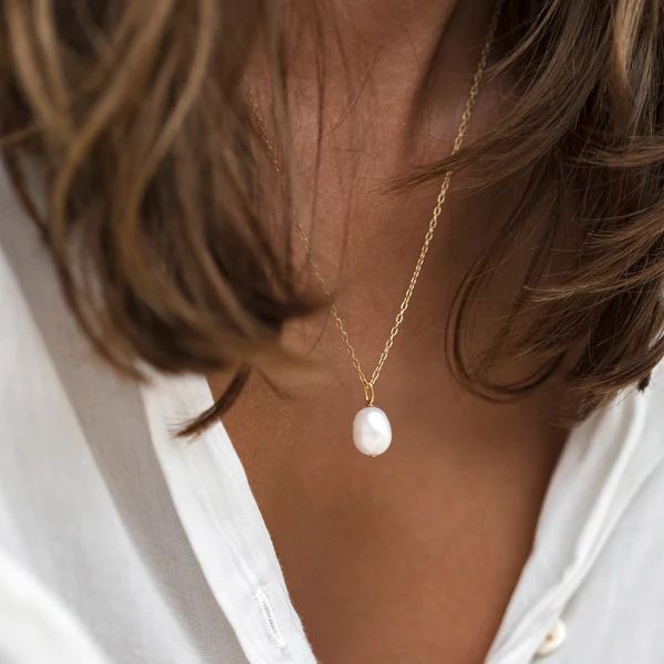 Baroque Pearl Necklace | Linjer