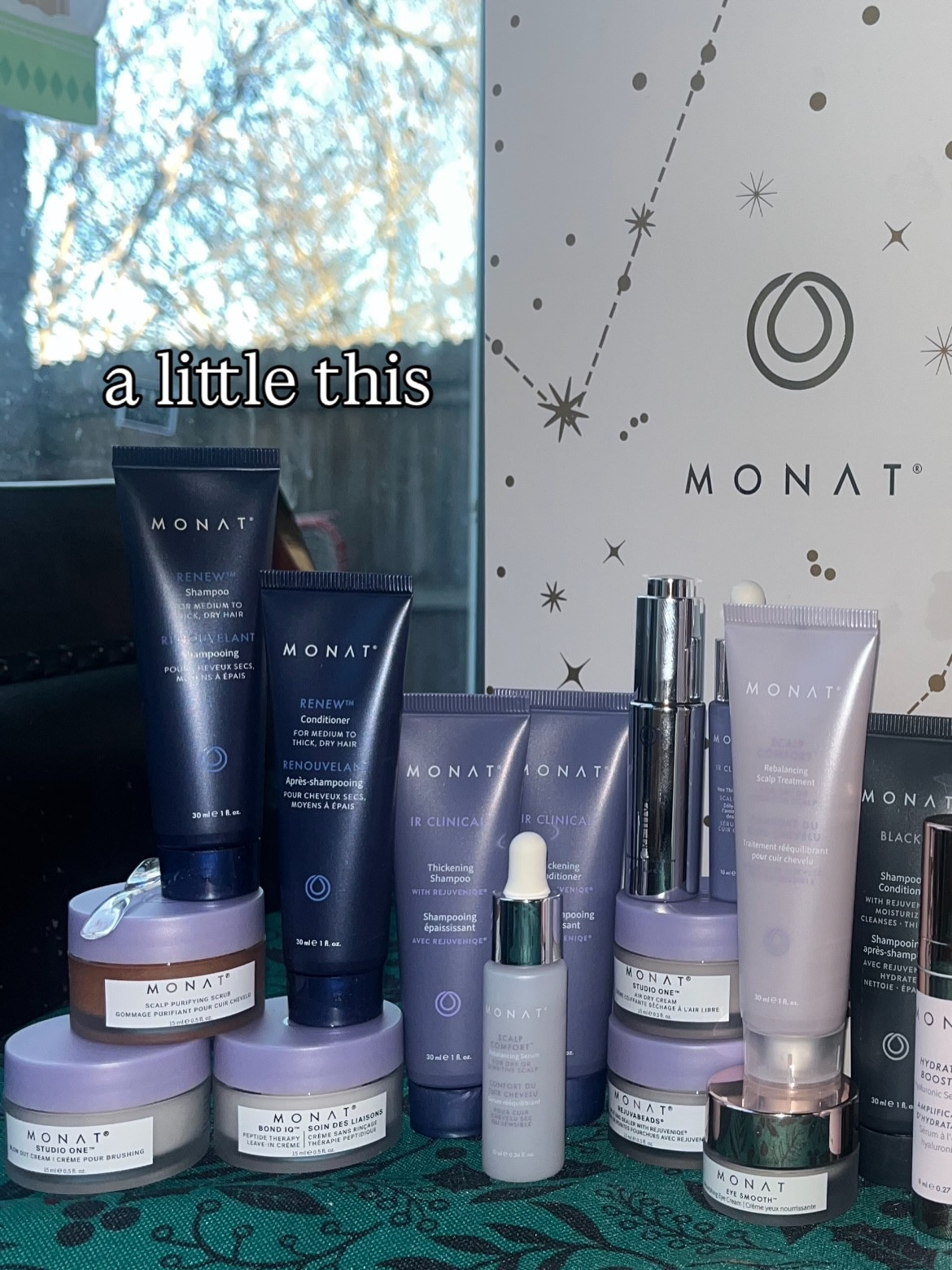 A little this and a little that can deliver BIG RESULTS 🤩✨ The @monatofficial Galaxy of gifts Advent Calendar was an absolute gem 💎 
😍
Monat isn’t just clean hair, skin and beauty products. It’s an opportunity to become your own small business owner 🤝
with mentorship, flexibility, and income potential that fits your life 💻💜 
If you’ve been looking for more freedom and purpose, this might be your sign. 

Send me a DM to get started today 👏