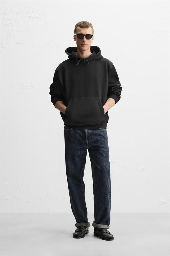 BASIC HOODIE SWEATSHIRT | Zara US