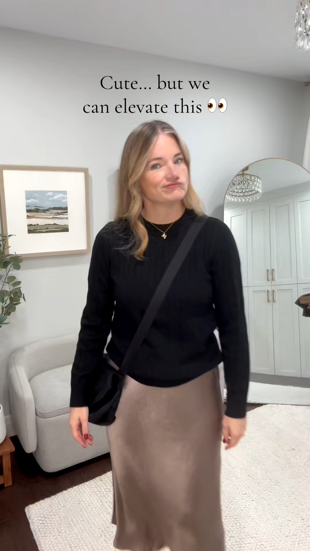 Monochrome outfit style! Wearing an 8 in my skirt, sweater is last season, but I’ve linked several that will work perfectly with this look 

#LTKcanada #LTKstyletip