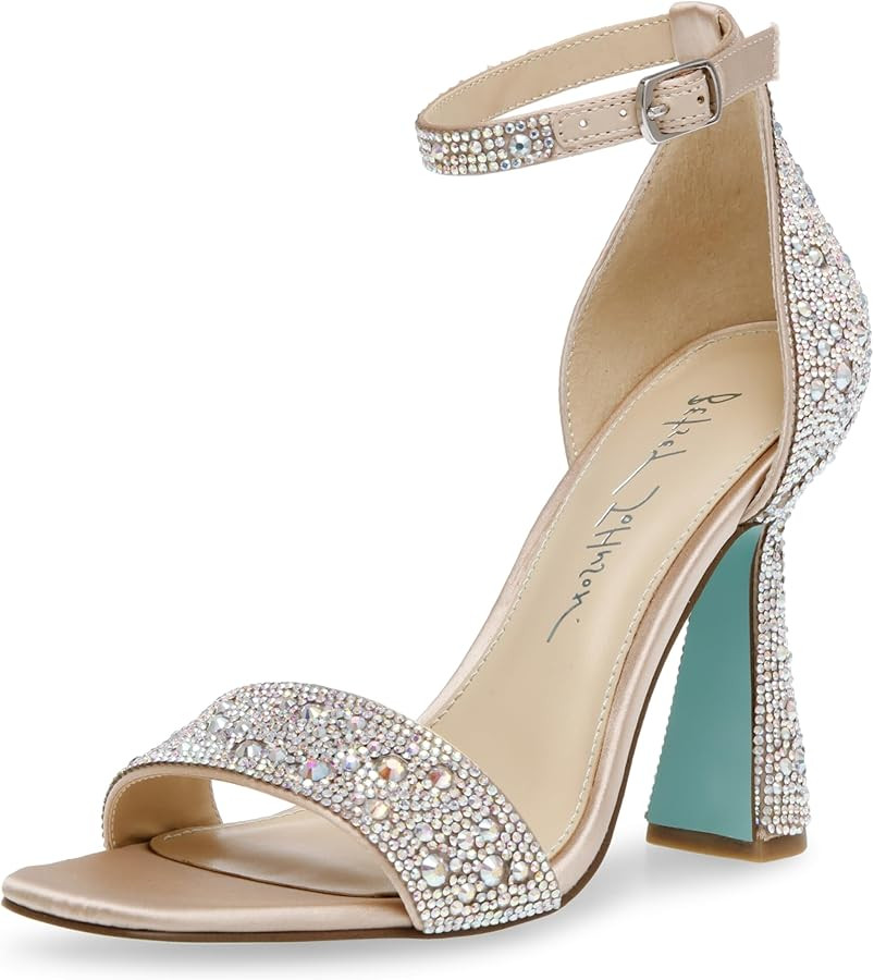 Betsey Johnson Women's Dani Heeled Sandal | Amazon (US)