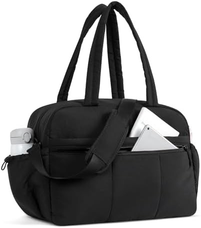 CLUCI Duffle Bag for Travel, Gym Bag for Women, Puffer Tote Small Carry On Bag, 30L Duffle Weeken... | Amazon (US)