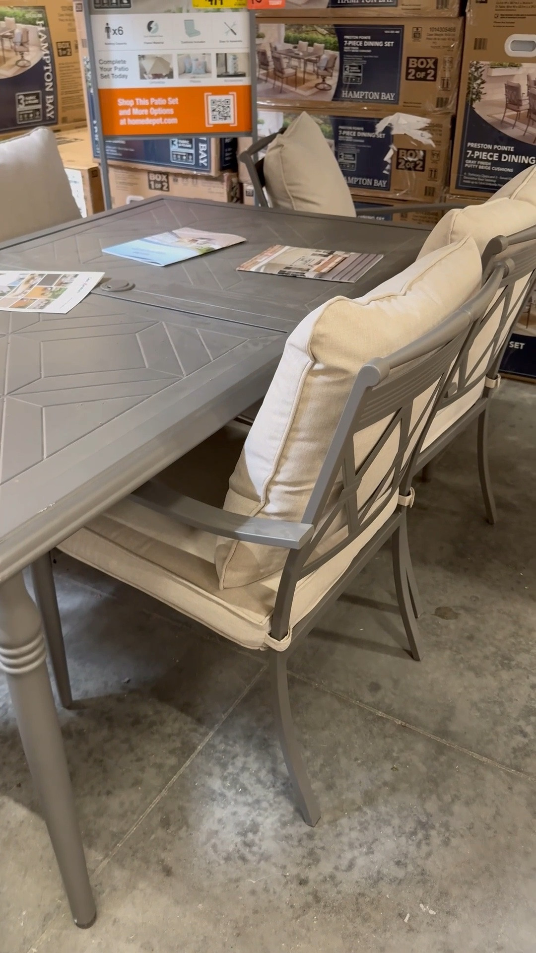 Great time to get a great price on patio furniture!  Outdoor furniture, patio decor, home patio