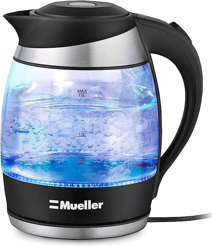 Amazon.com: Mueller Ultra Kettle: Model No. M99S 1500W Electric Kettle with SpeedBoil Tech, 1.8 L... | Amazon (US)