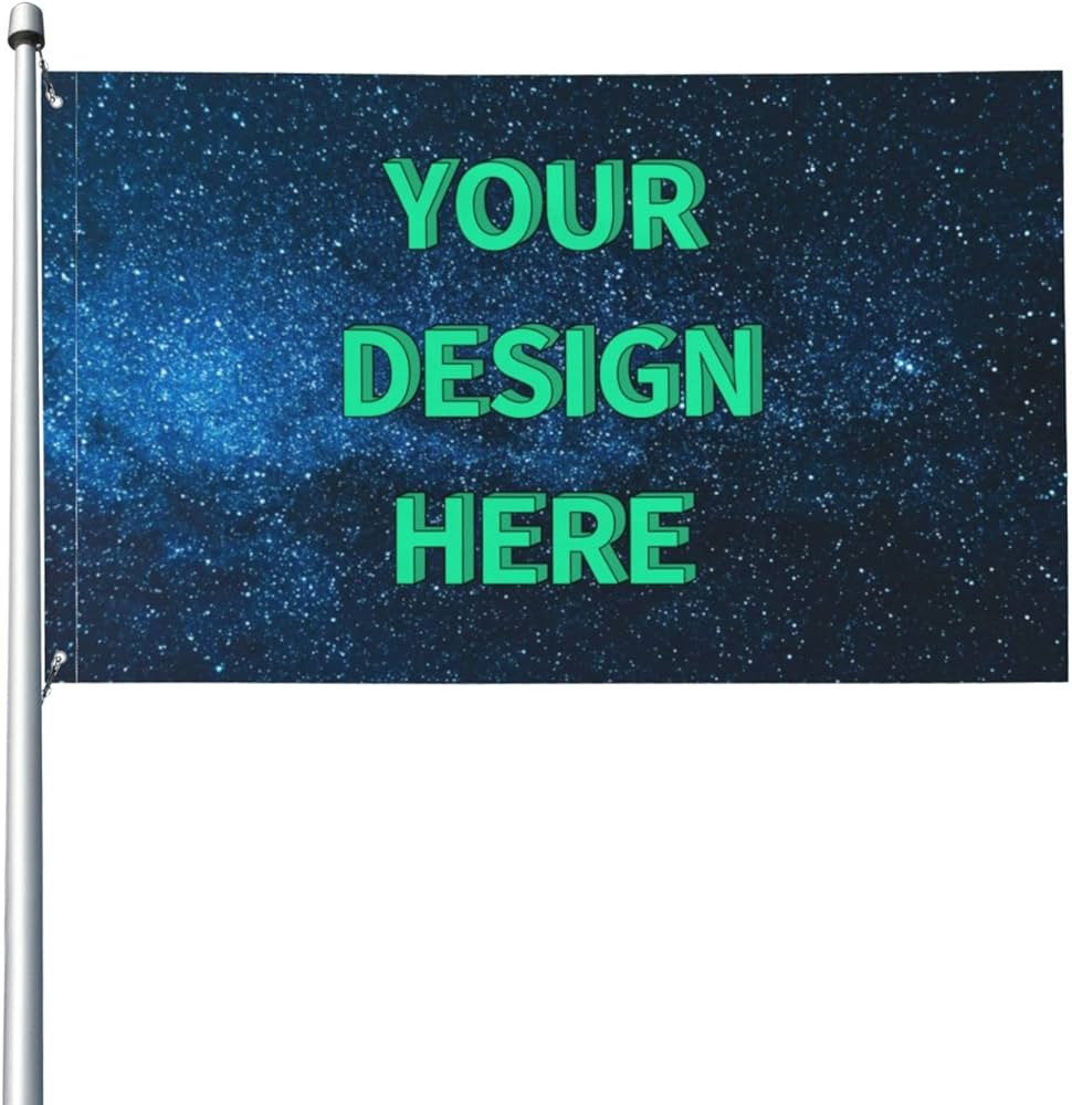 Custom Flag 3x5 Ft Customized Flags Banners - Personalize Print Your Own Logo/Design/Words/Text -... | Amazon (US)