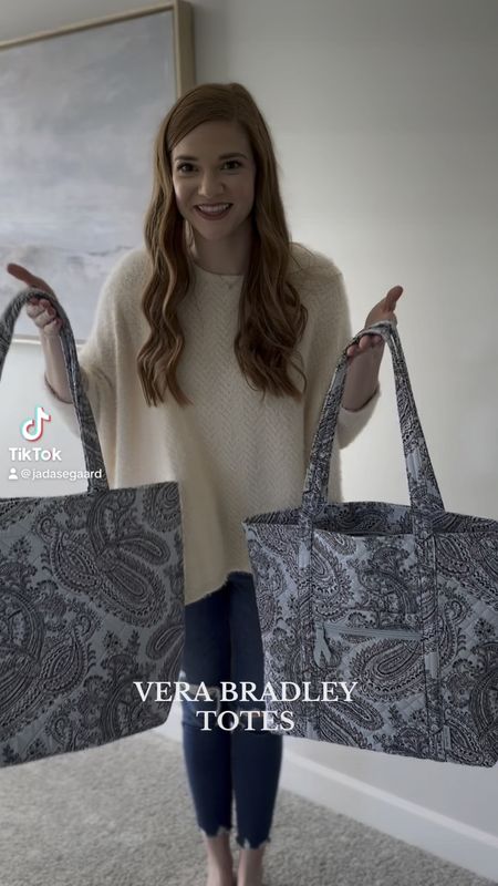 Vera Bradley totes for Christmas gift ideas for teachers or work bags! 

#LTKGiftGuide