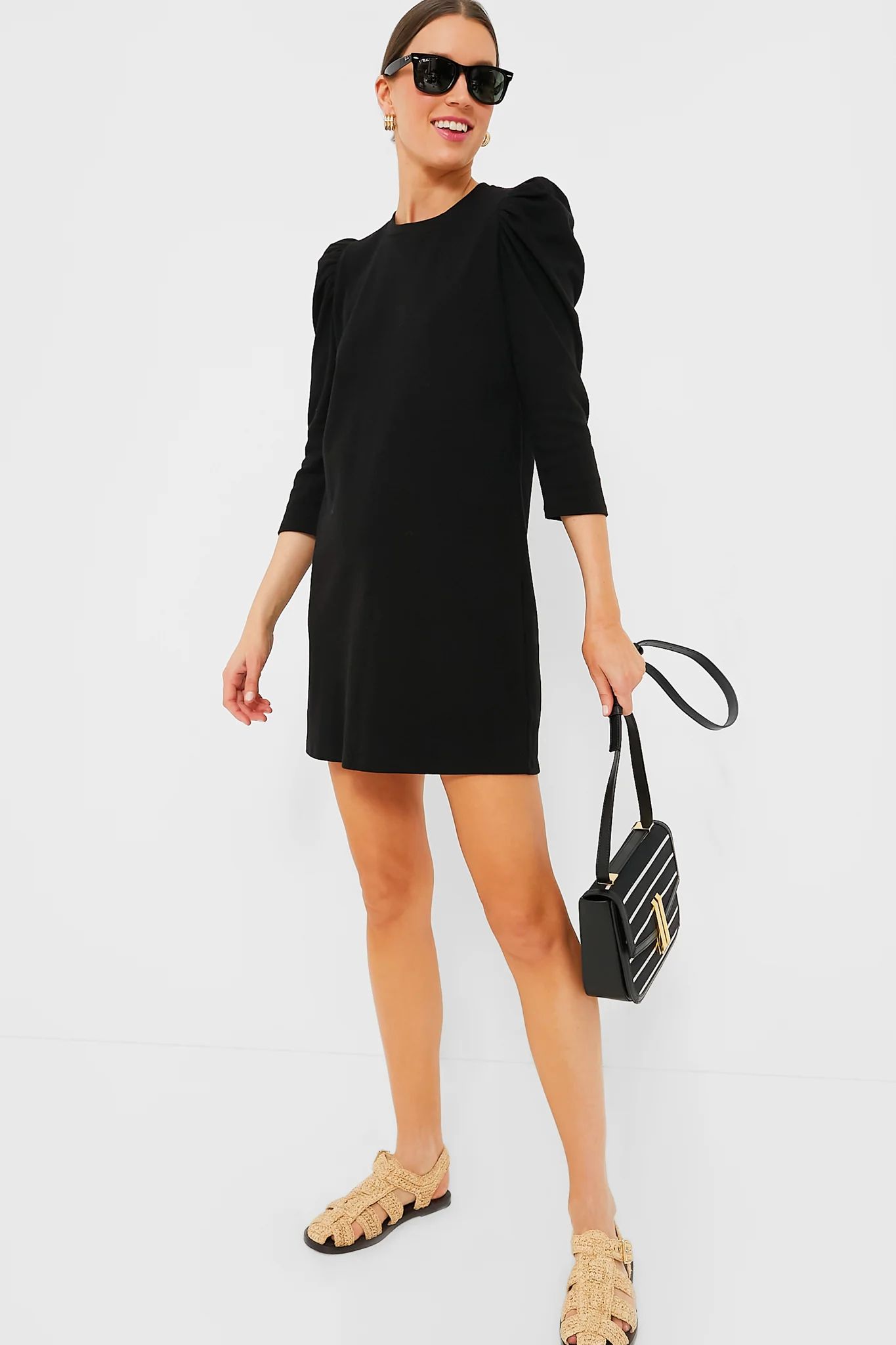 Black Vesty Mini Dress | Tuckernuck (US)
