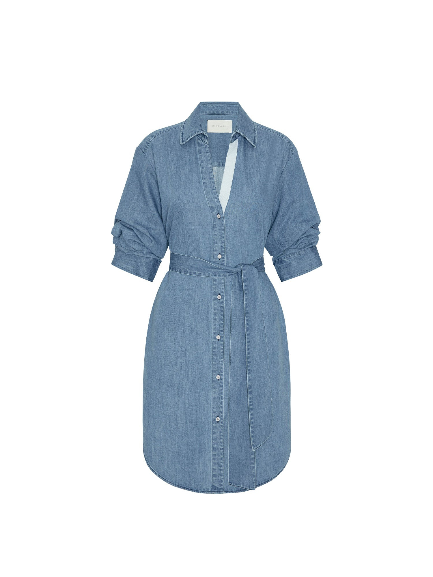 Women's Pia Denim Dress in Atlantic Wash | Brochu Walker | Brochu Walker