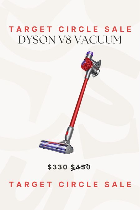 Target Circle Sale is live! The Dyson V8 vacuum is $100 off for Circle members! 

Target circle sale, Target home, home goods on sale, dyson vacuum on sale, Target finds, vacuum on sale 

#LTKxTarget #LTKsalealert #LTKhome