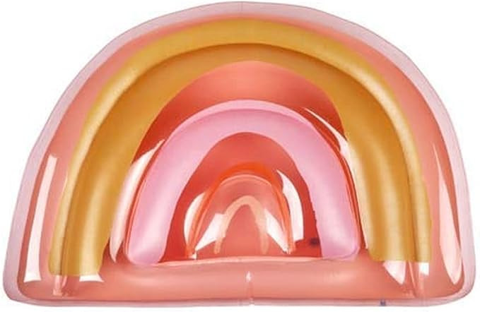 SunnyLife Lie On Rainbow Pool Float | Amazon (US)