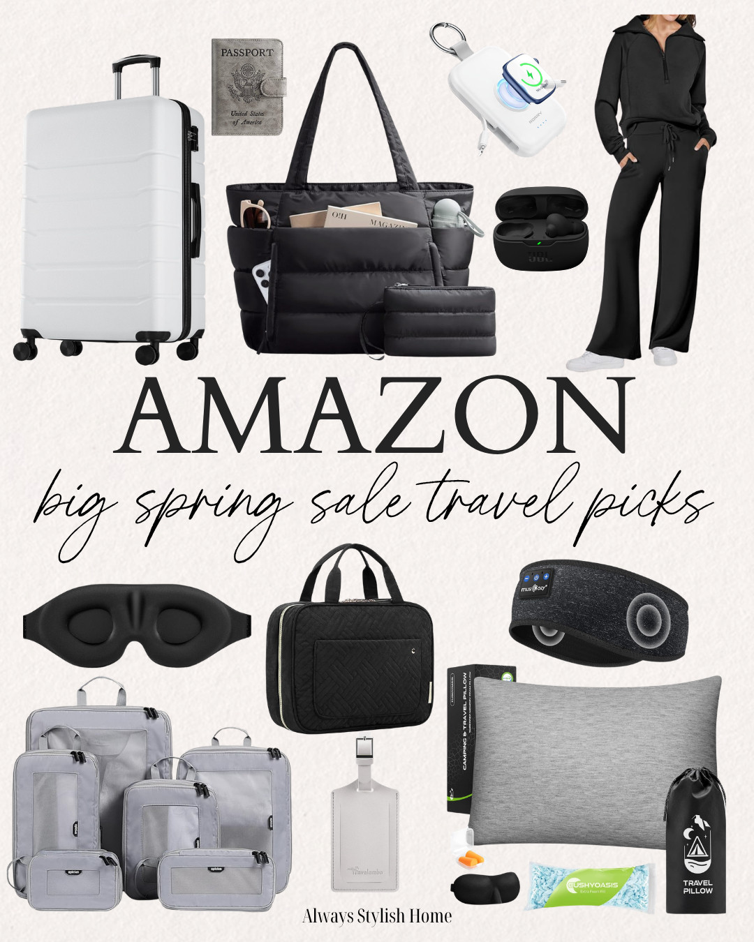 Amazon Big Spring Sale is the perfect time to grab the best Amazon travel deals. From luggage and packing organizers to travel essentials and must-have accessories, these Amazon travel finds make your next trip easier and more organized. Perfect for spring break and summer travel—these affordable finds are too good to pass up.
#amazontravelfinds #amazontraveldeals #amazondeals #travelessentials #packingmusthaves #travelstyle #vacationprep #travelaccessories #springtravel #ltktravel 

 #LTKgrwm #LTKSaleAlert #LTKTravel