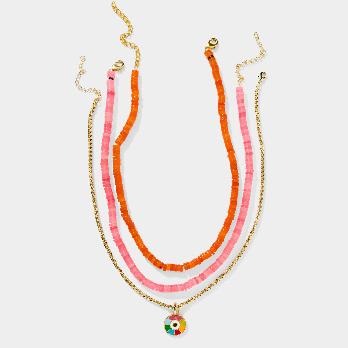 Sunset in Capri Necklace Stack | Allie + Bess