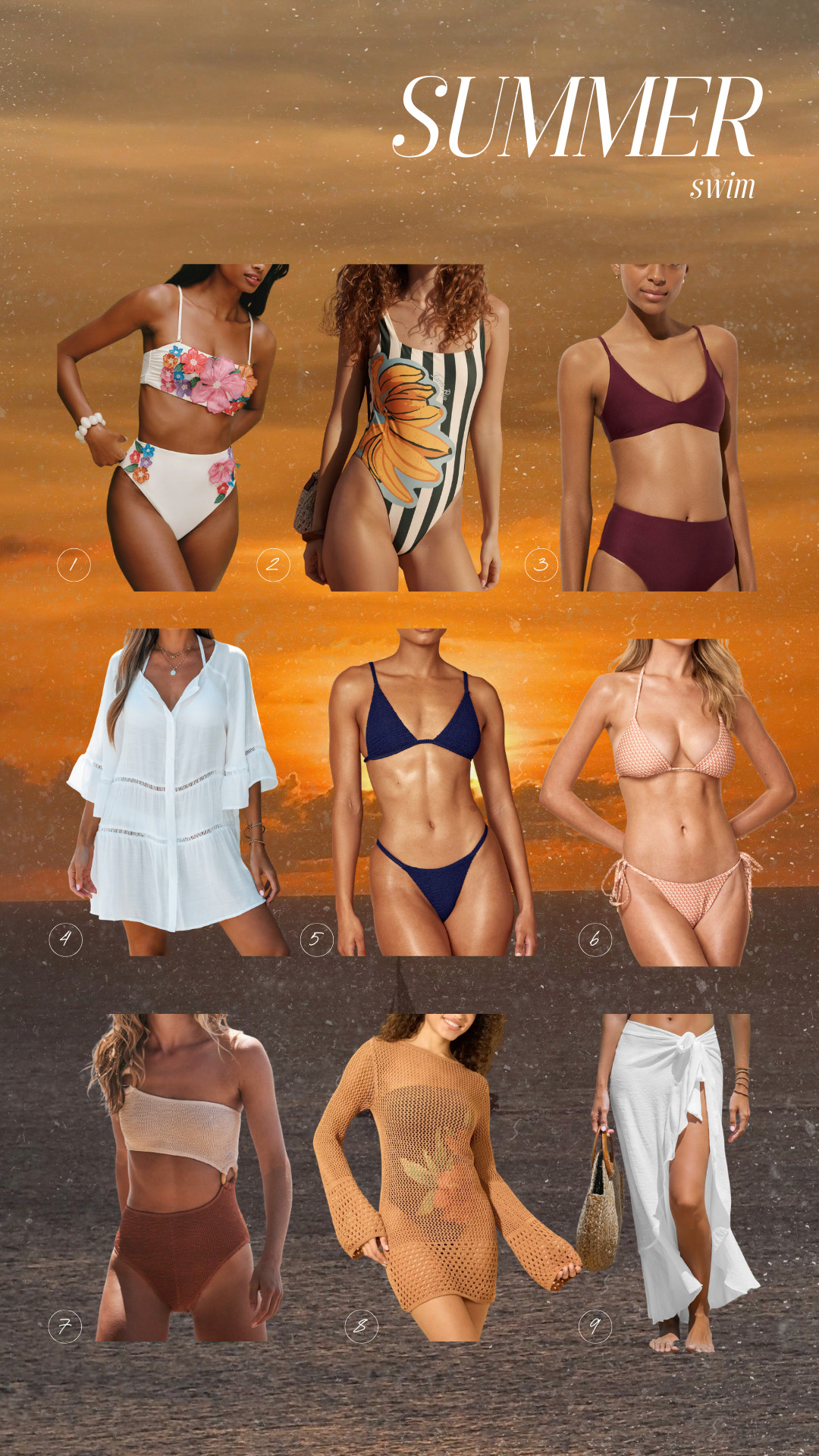 Summer swim favorites! One pieces, bikinis, and coverups I'm loving. 

 #LTKSwim