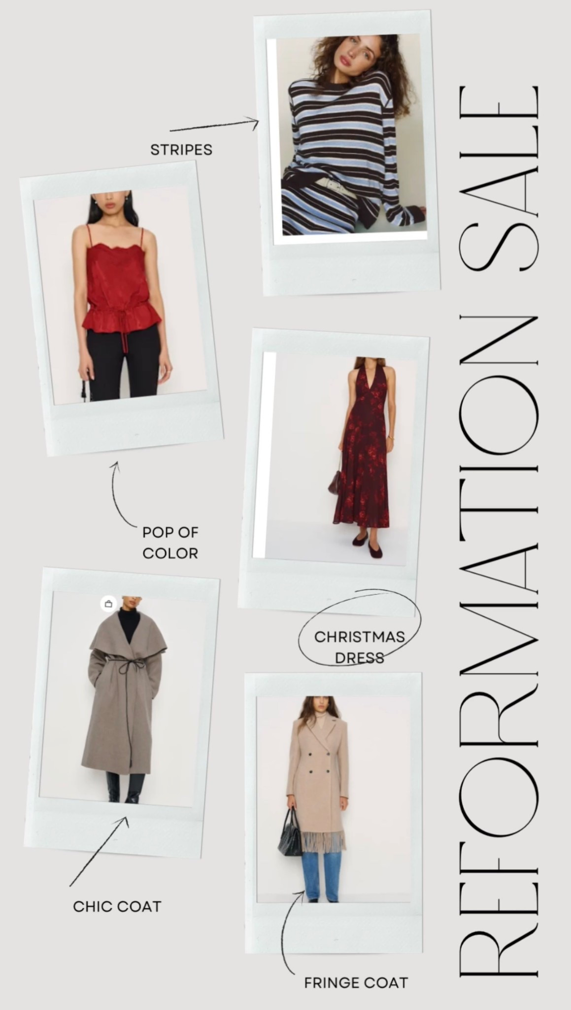 Wishlist.
Reformation sale you can’t miss

#LTKSeasonal #LTKHoliday #LTKGiftGuide