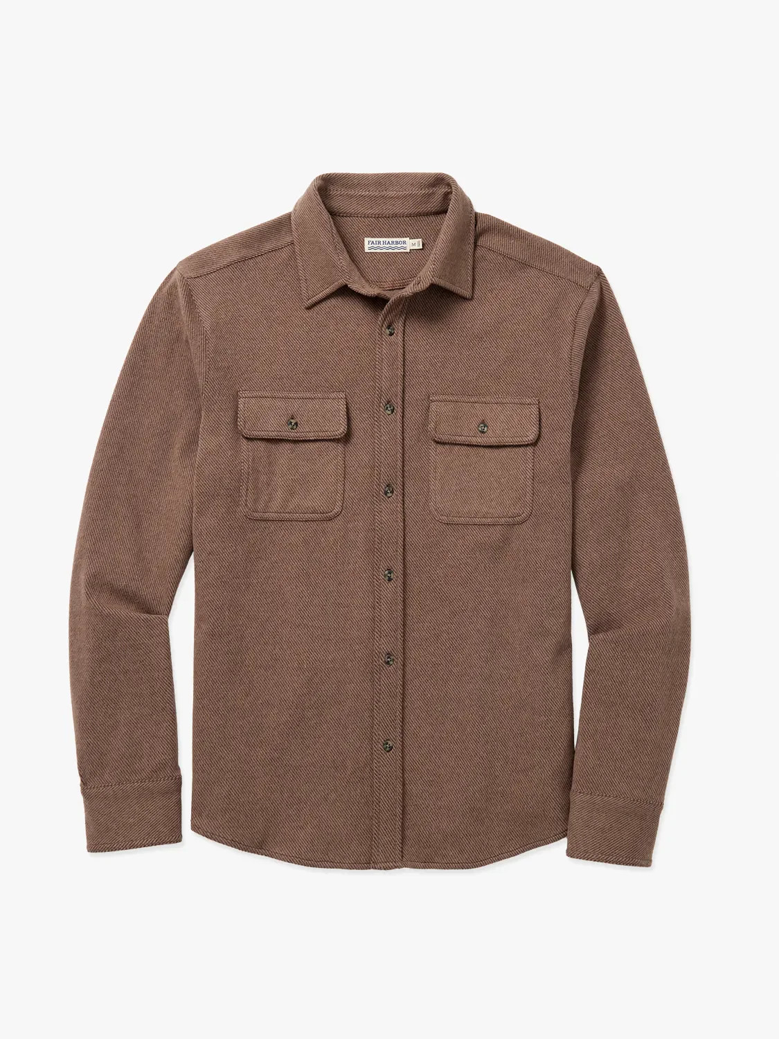 Dunewood Flannel | Oak Twill | Fair Harbor