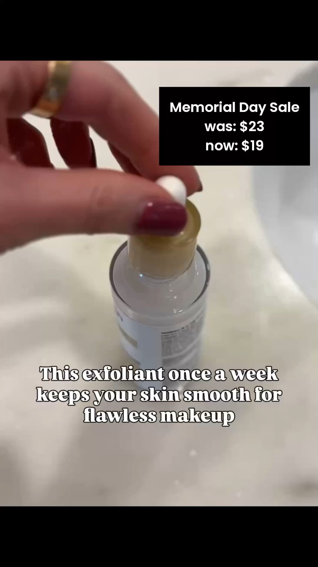 Absolutely loving this for keeping my skin smooth! On sale for memorial day! #memorialdaysale

#LTKSeasonal #LTKSaleAlert