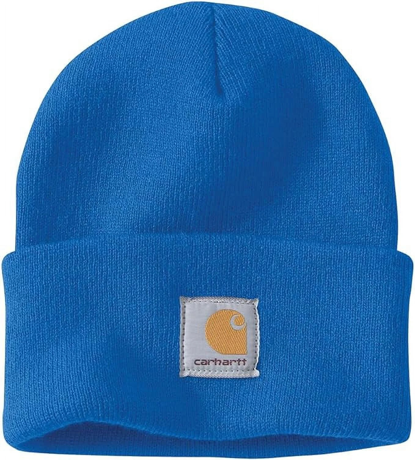 Carhartt A18 Men's Knit Cuffed Beanie, Blue Glow - Walmart.com | Walmart (US)