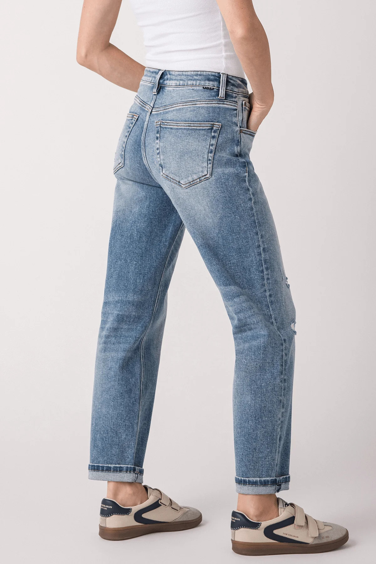 Risen Lucky Boyfriend Jeans | Social Threads