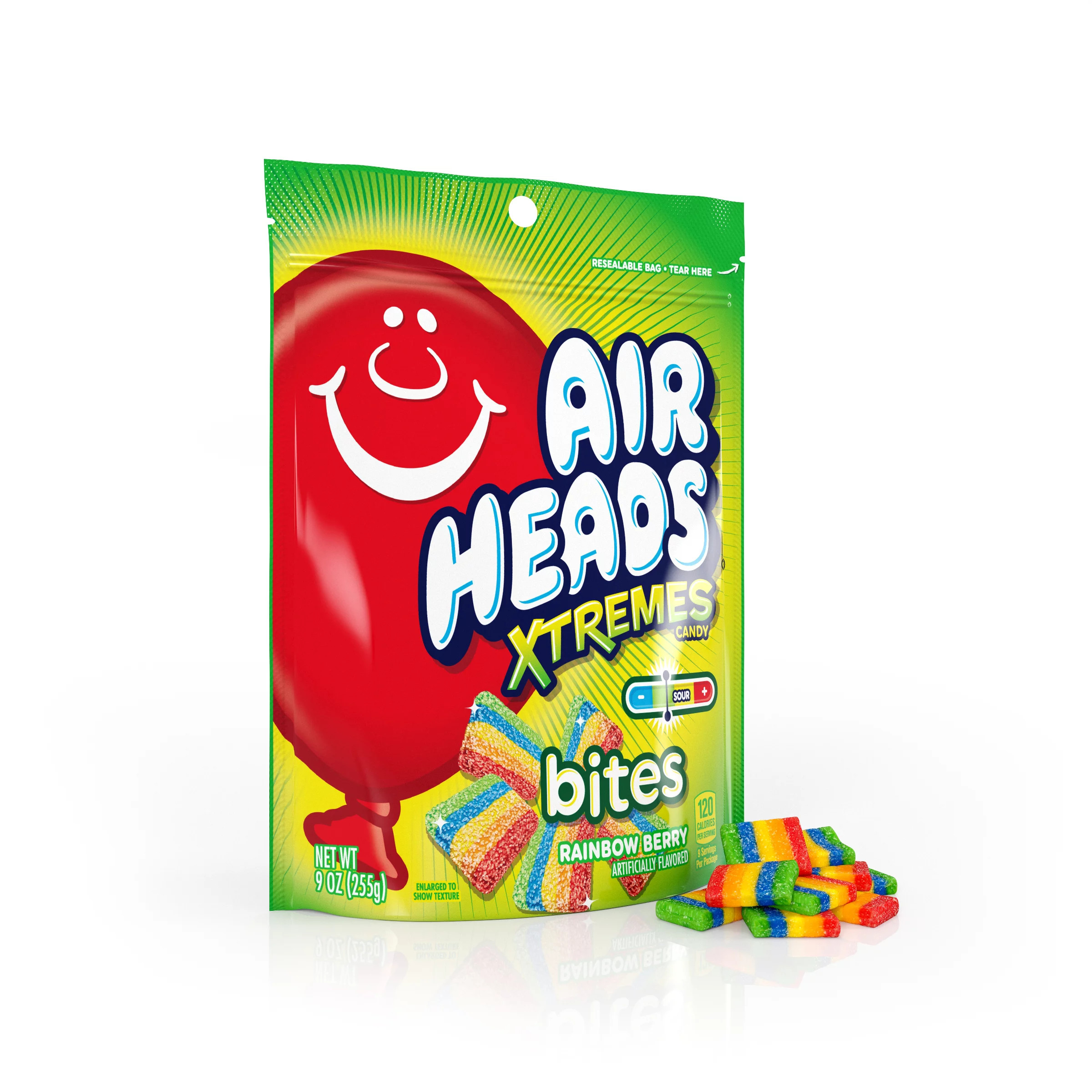 Airheads Xtremes Bites Sweetly Sour Candy Rainbow Berry, 9 Oz - Walmart.com | Walmart (US)