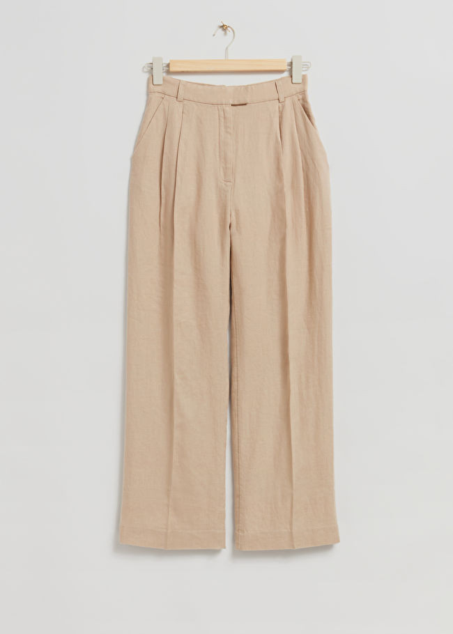 Tailored Linen Trousers | & Other Stories (EU + UK)