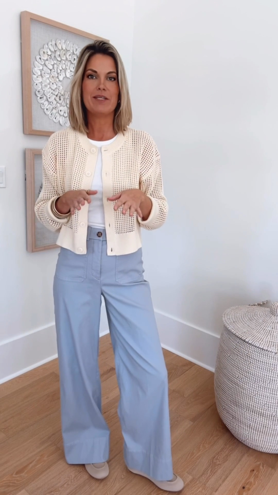 Business casual spring outfit.  Wearing small tall in the pants. I’m 5’11”. Use new customer discount code RACHELXSPANX.  wearing small in the tops. Loafers true to size.  

#LTKWorkwear #LTKootd #LTKTall