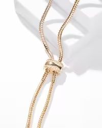 Gold Snake Chain Necklace | White House Black Market