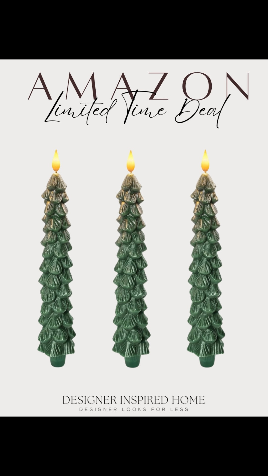 Love these Christmas tree LED candles and they are currently a limited time deal! 🏃🏻run

#LTKSeasonal #LTKHome #LTKSaleAlert