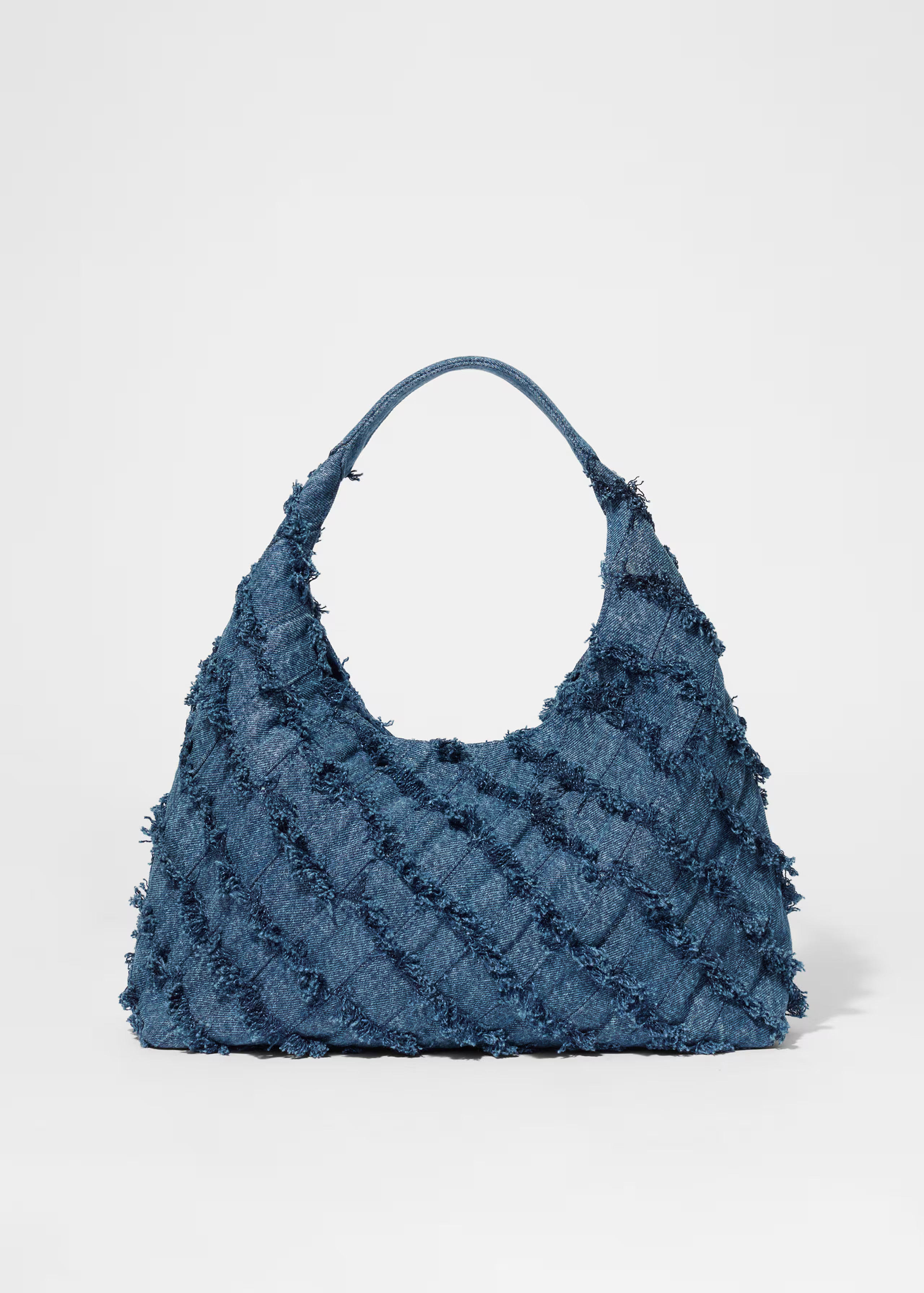 Braided Denim Tote Bag - Blue denim - Bags - & Other Stories GB | & Other Stories UK