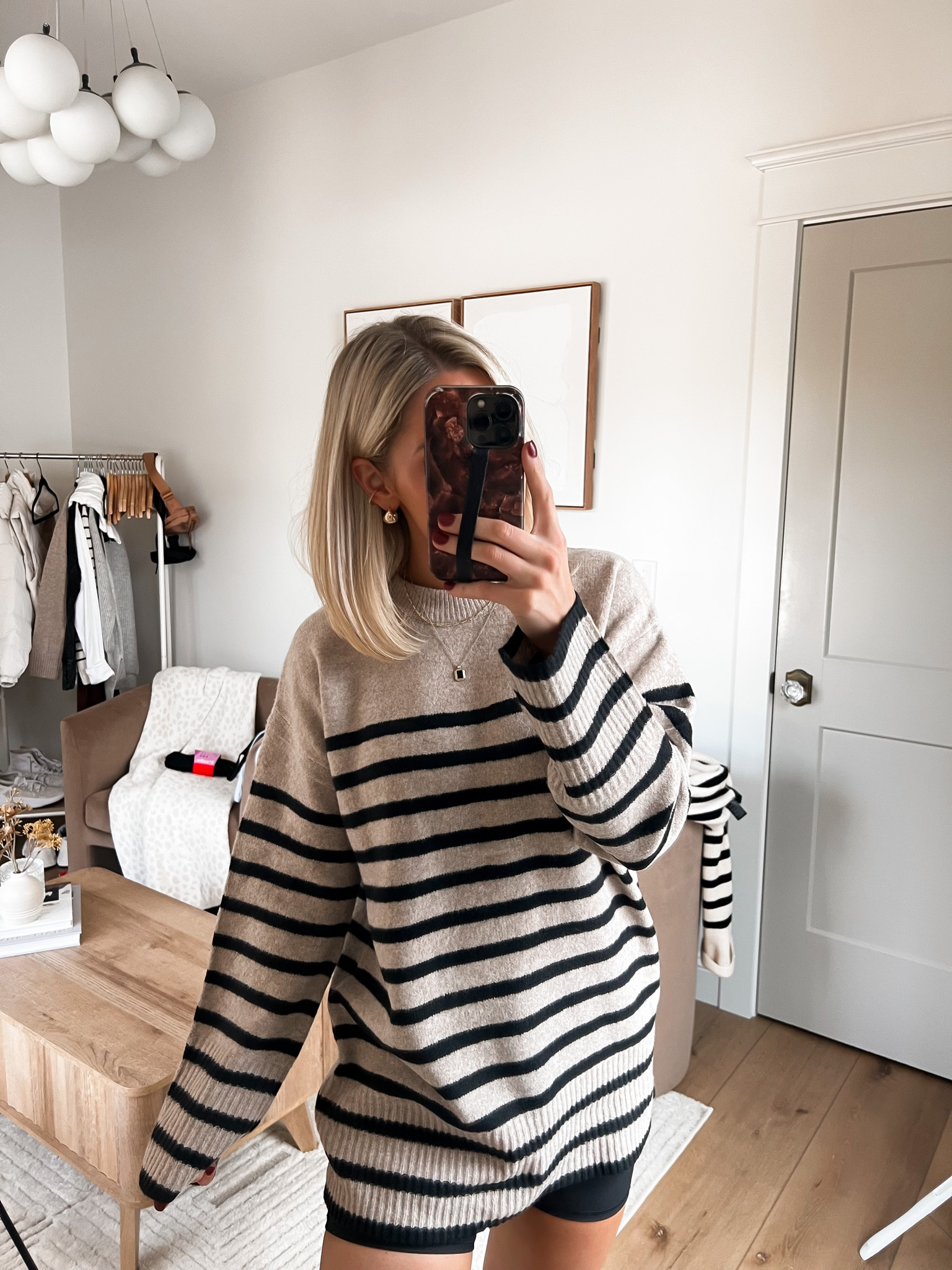 Oversized sweater from Target.. 10/10👏🏻👏🏻 so soft and cozy! Wearing size small. 

#LTKSeasonal #LTKGiftGuide #LTKfindsunder50