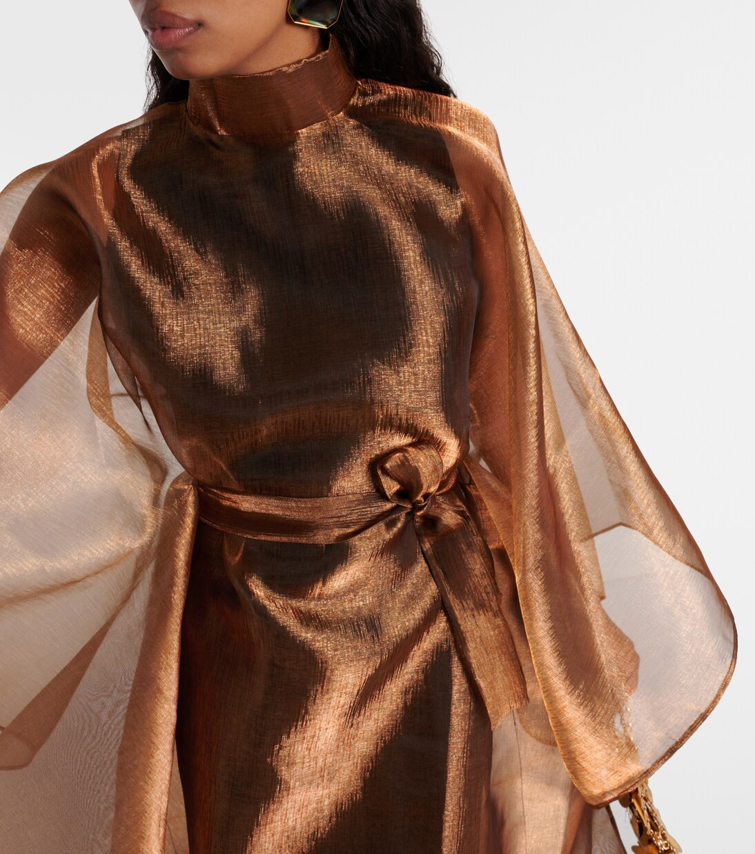 Mirage crêpe kaftan | Mytheresa (US/CA)