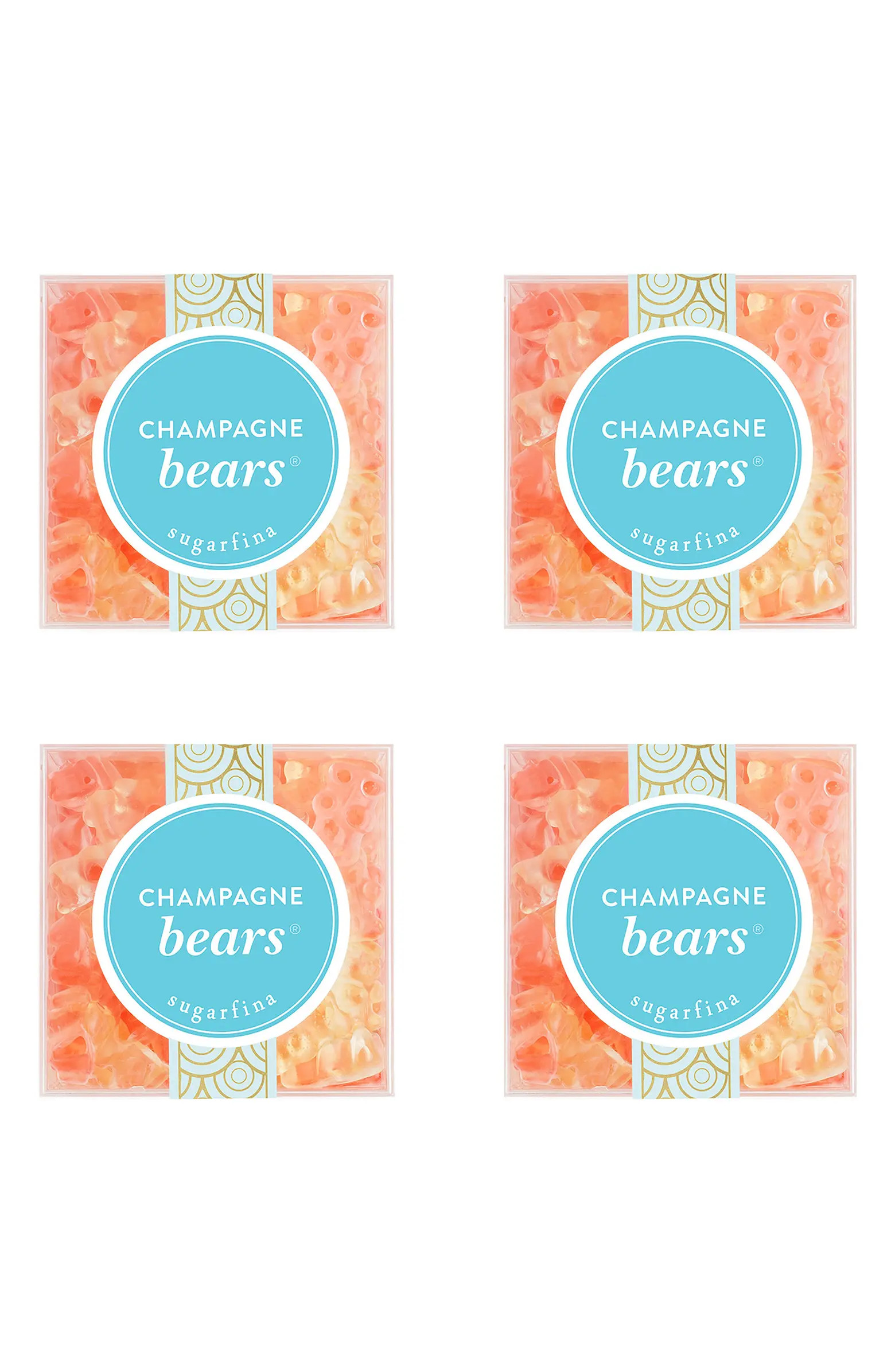 Champagne Bears Set of 4 Candy Cubes | Nordstrom