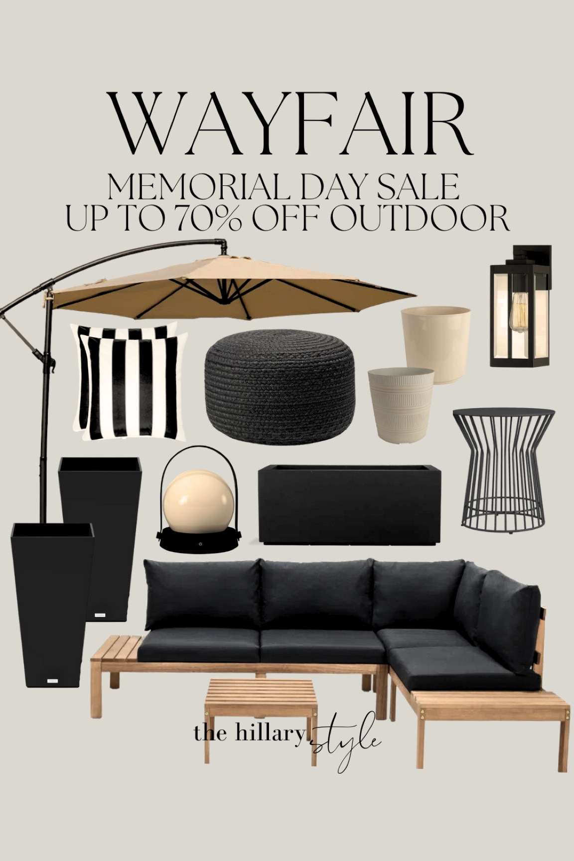 Wayfair Memorial Day Sale Up to 70% Off Outdoor! 

Wayfair, Wayfair Sale, On Sale, Memorial Sale, Outdoor, Patio Season, Patio Decor, Outdoor Furniture, Chat Set, Organic Modern, Modern Decor, Patio Umbrella, Outdoor Pillows, Planters, Outdoor Sconce, Pouf, Outdoor Planters, Side Table, Umbrella 

#LTKSeasonal #LTKsalealert #LTKhome
