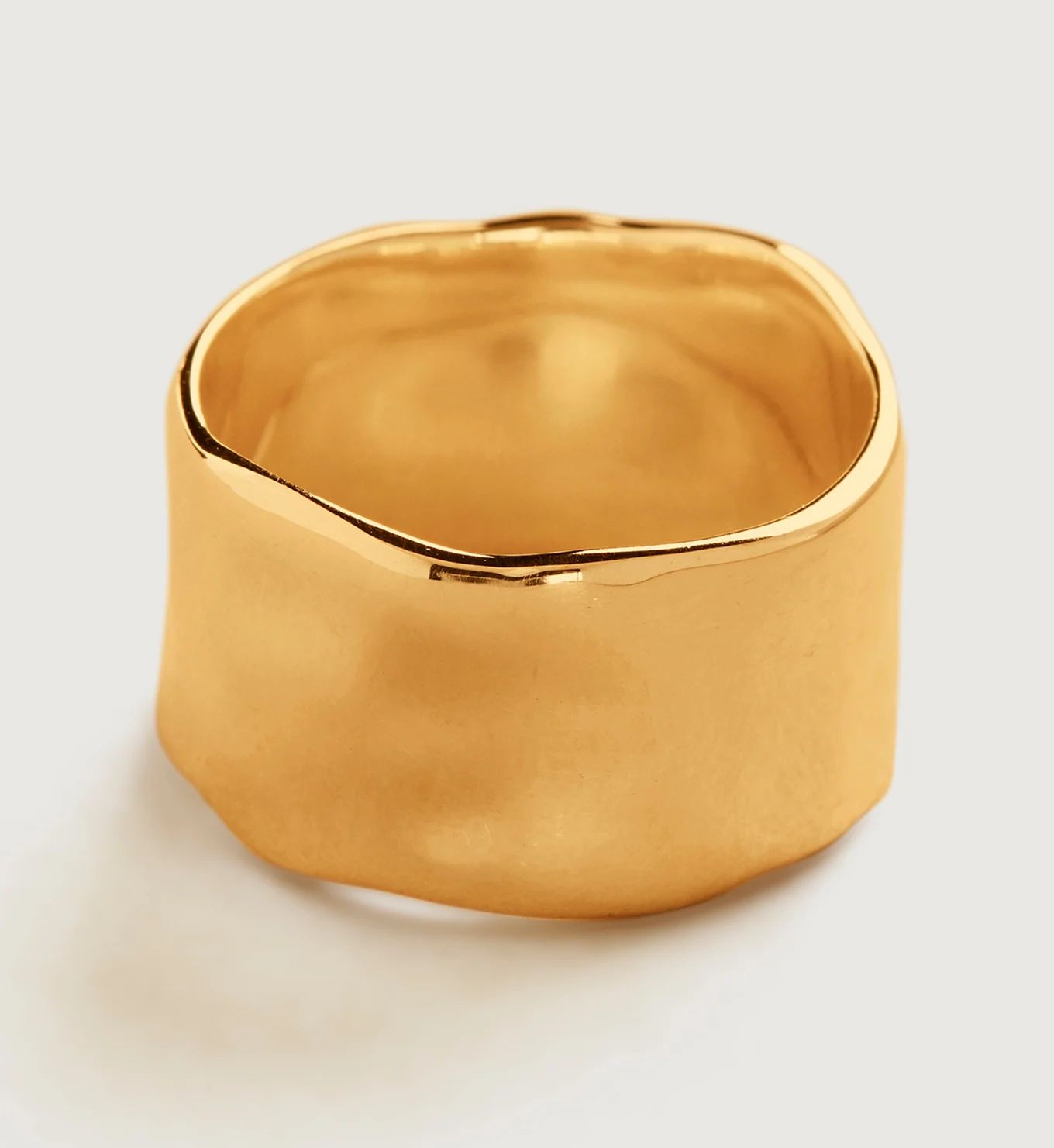 Siren Muse Wide Ring | Monica Vinader (US)